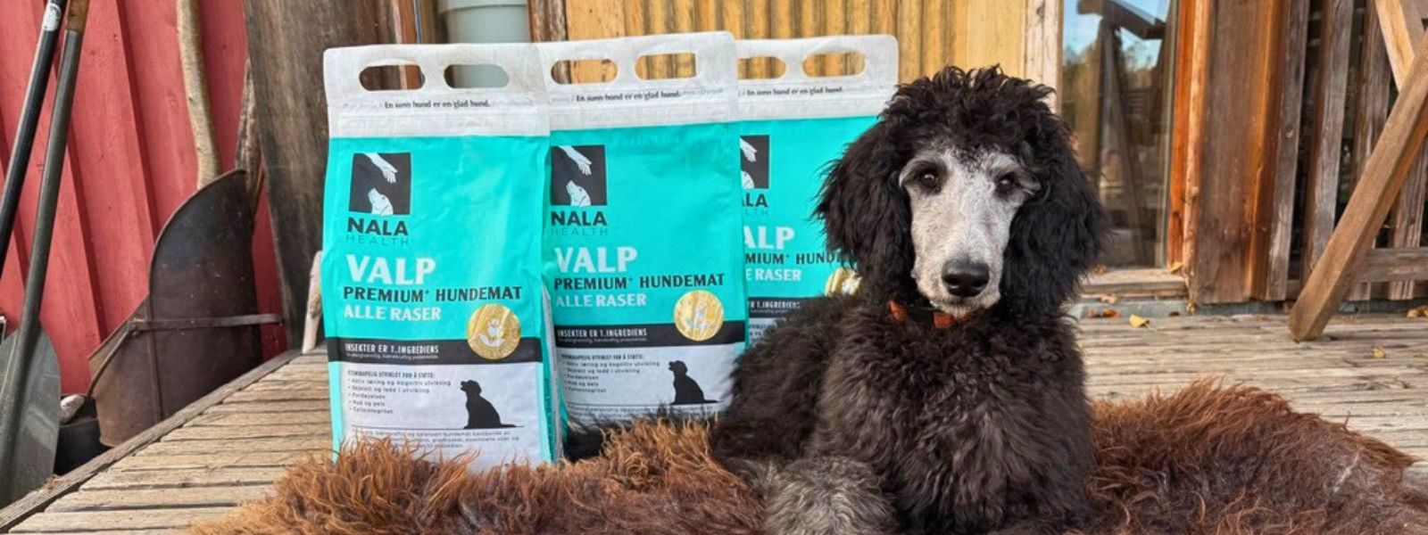 Hva inneholder egentlig Nala Health hundemat?