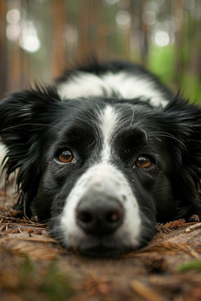 Puppy with diarrhoea