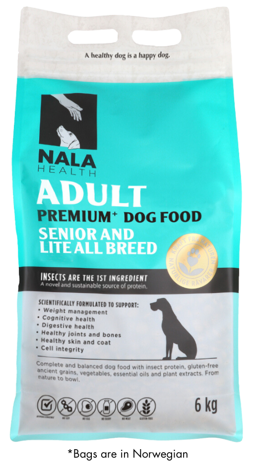 Senior and weight management dog food