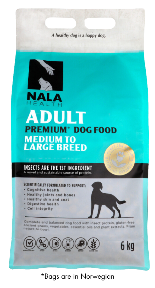 Adult medium to large breed dog food