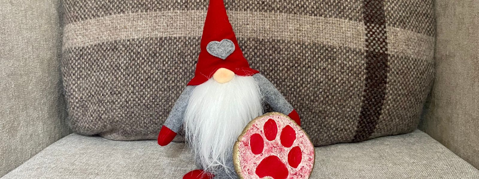 Homemade festive decorations with your dog